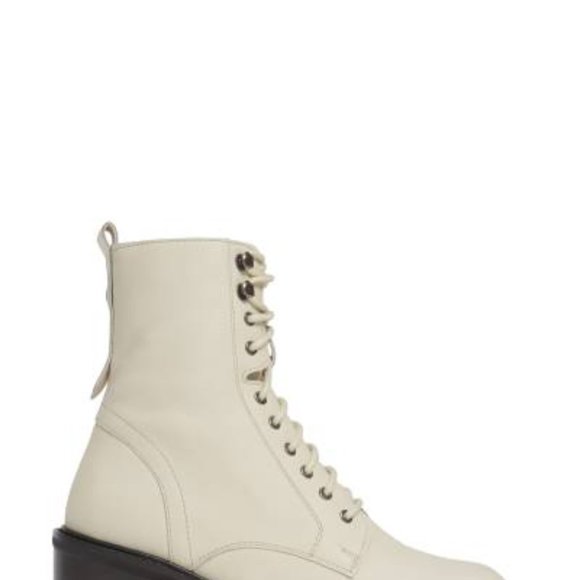 Seychelles Off-white Irresistible Combat Boot - Picture 3 of 6